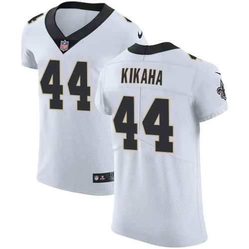 Nike Saints #44 Hau'oli Kikaha White Men's Stitched NFL Vapor ...